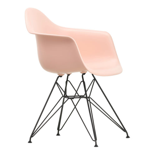 Cadeira de Braços em Plástico Eames DAR / Base Preta